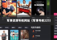 军事资源导航网站（军事导航123）