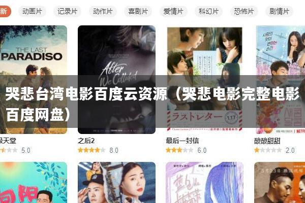 哭悲台湾电影百度云资源(哭悲电影完整电影百度网盘)