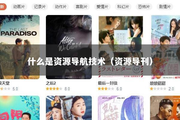 什么是资源导航技术(资源导刊)